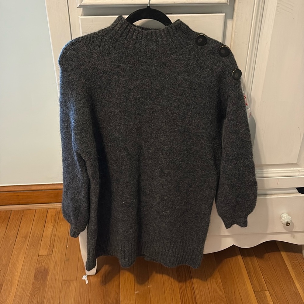 Sezane Penny sweater dress.